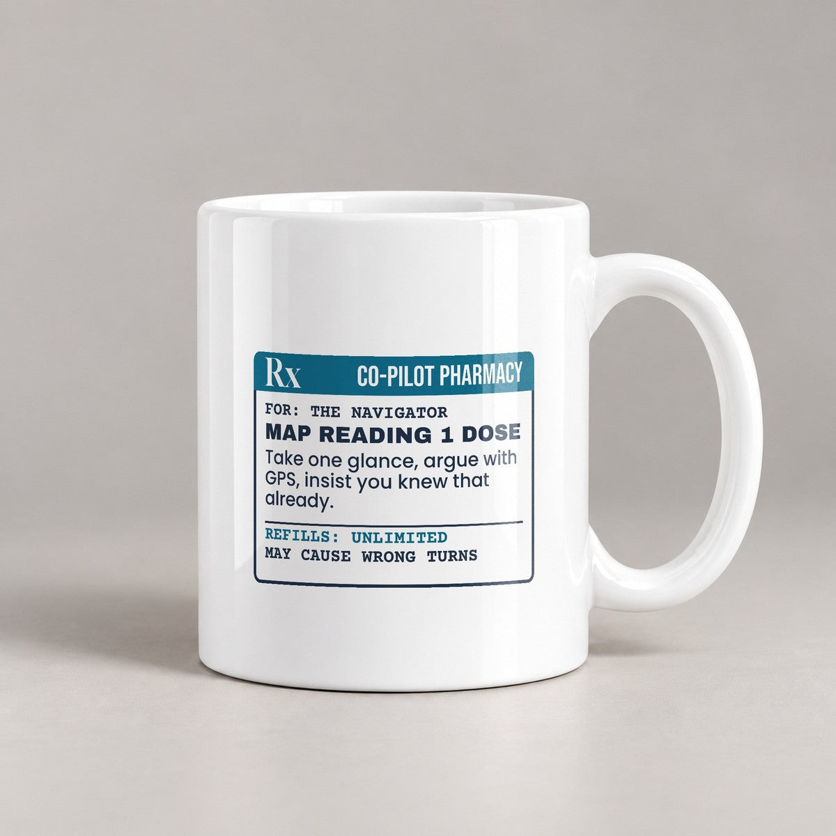 Funny Navigator Coffee Mug The Navigator Argues - photo 2