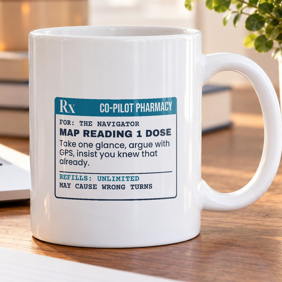 Funny Navigator Coffee Mug The Navigator Argues - photo 5