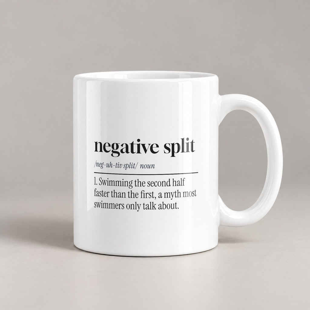 Negative Split Coffee Mug For Swimmers - photo 3