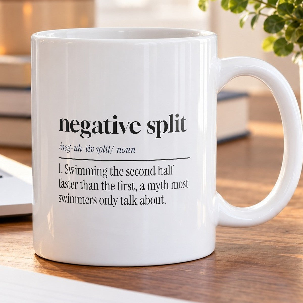 Negative Split Coffee Mug For Swimmers - photo 5