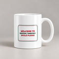 Funny Christmas In Laws Coffee Mug Neutral Territory Smile Please Sign - photo 1