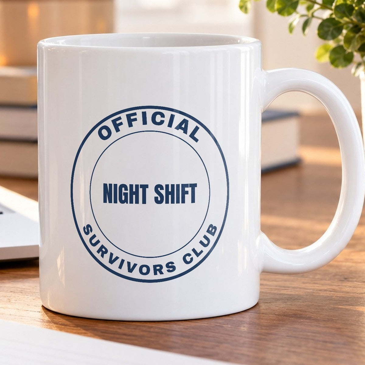 Official Night Shift Survivors Club Coffee Mug, Funny Nurse - photo 5