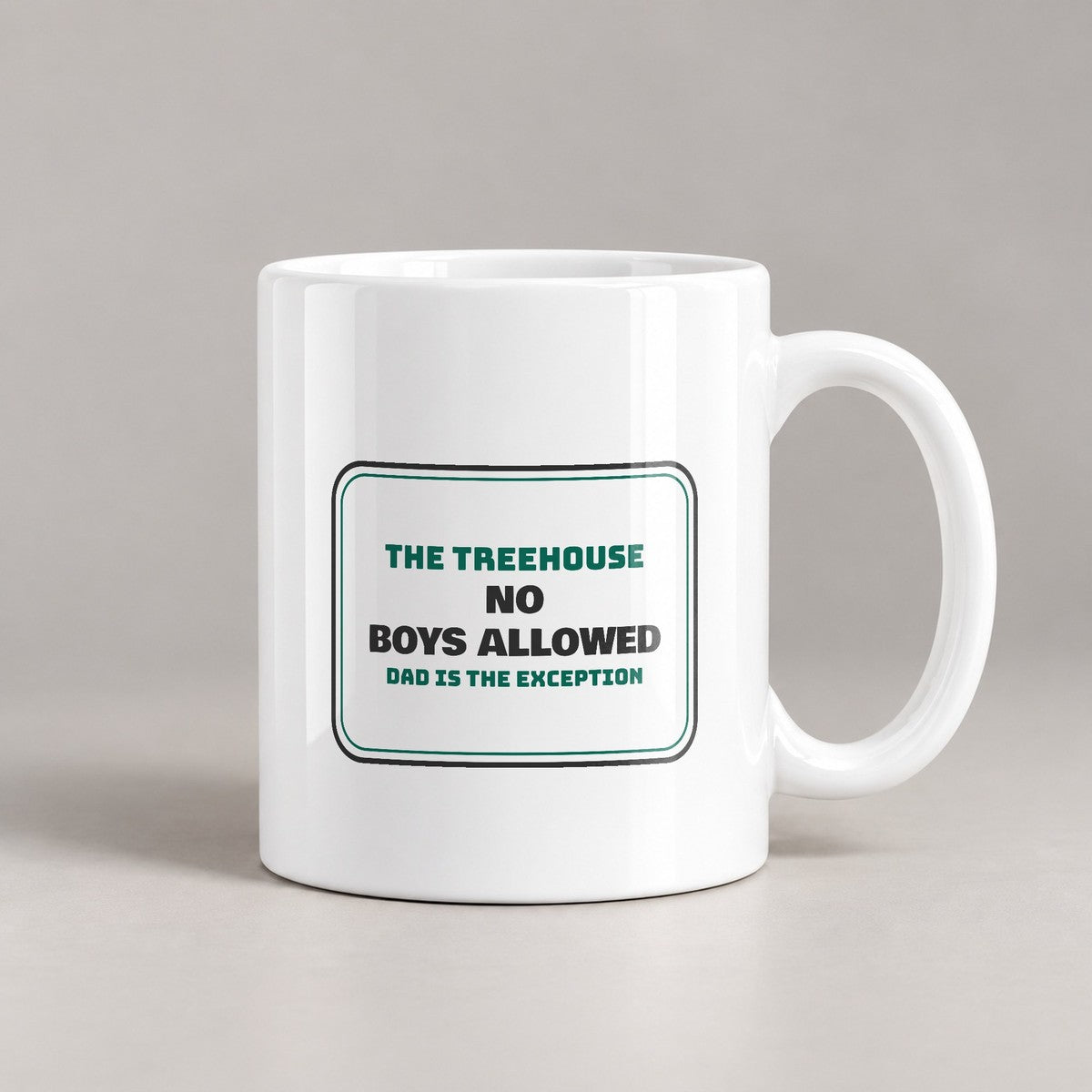 Girl Dad Coffee Mug No Boys Allowed Dad Is Exception - photo 3