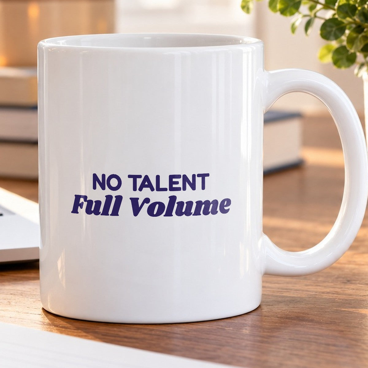 Funny Karaoke Coffee Mug No Talent Full Volume For Karaoke Lovers - photo 5