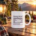 Funny Wine Lover Mug Notes Of Cherry I Taste Grape Tasting Label - photo 1