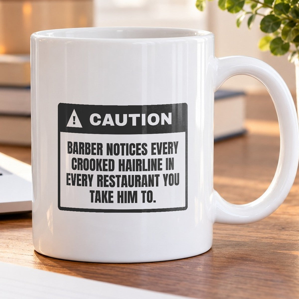 Funny Barber Coffee Mug Notices Every Hairline At Every Restaurant - photo 5