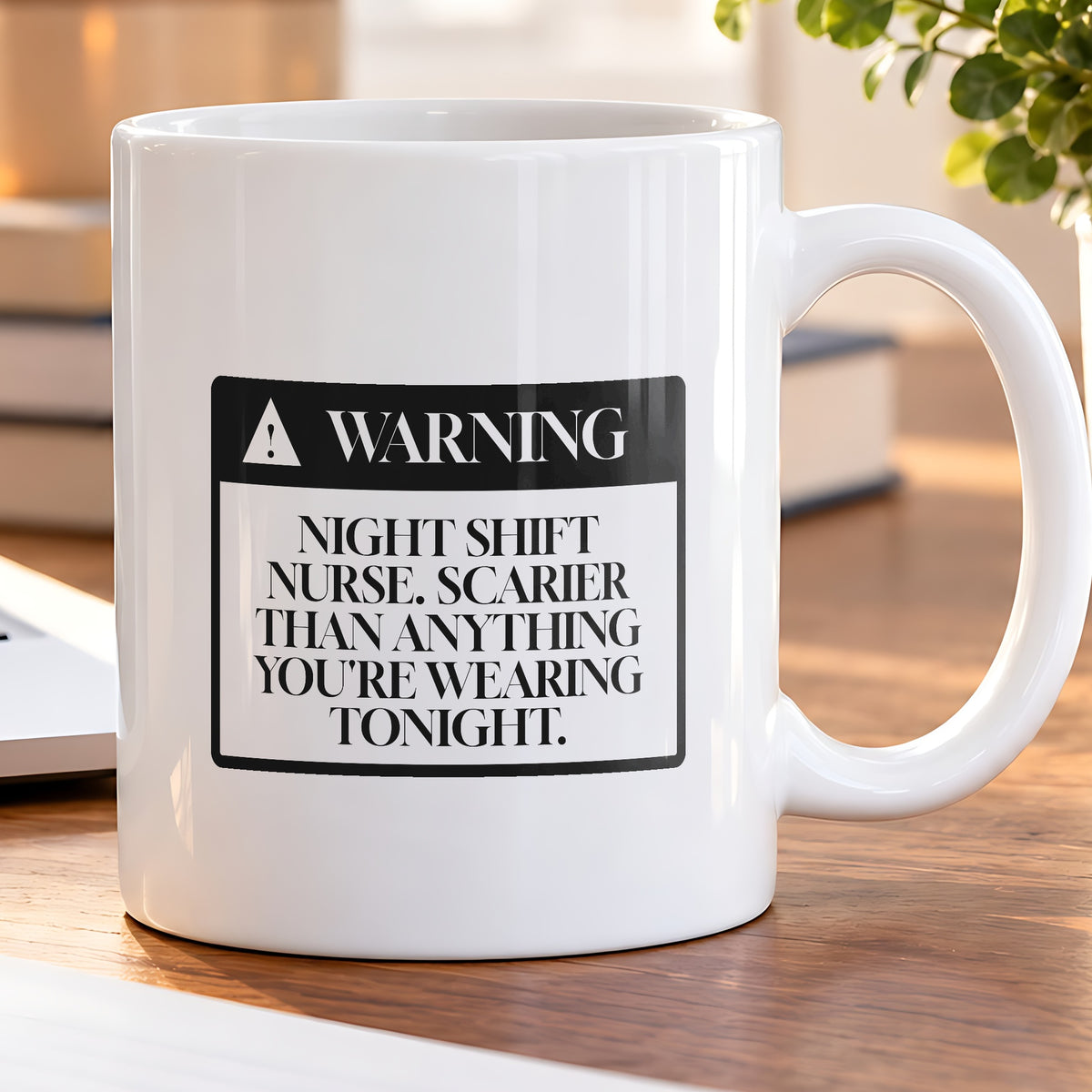 Funny Halloween Coffee Mug Night Shift Nurse Warning For Nurses - photo 5