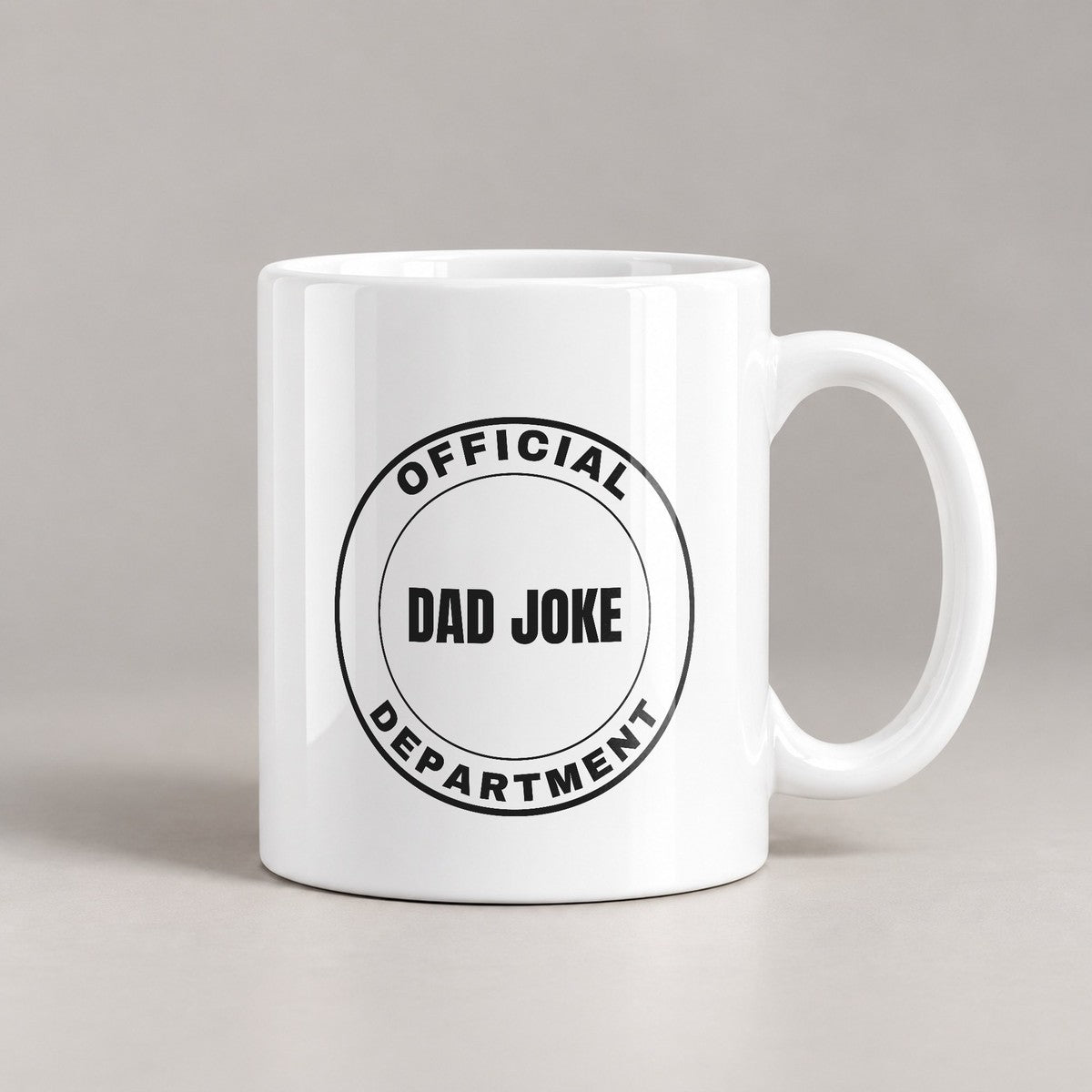 Official Dad Joke Department Coffee Mug, Funny Dad - photo 2