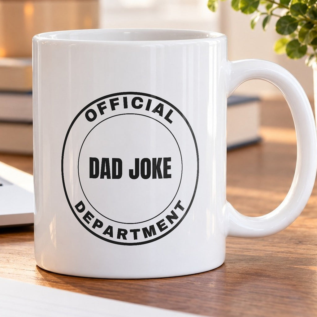 Official Dad Joke Department Coffee Mug, Funny Dad - photo 5