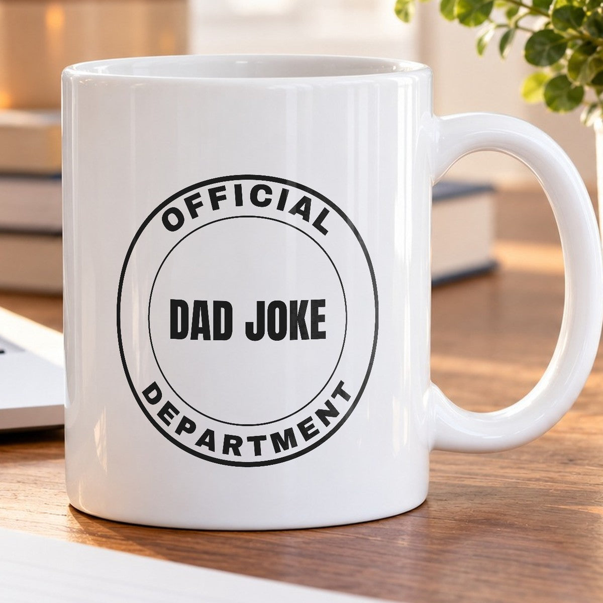 Official Dad Joke Department Coffee Mug, Funny Dad - photo 5