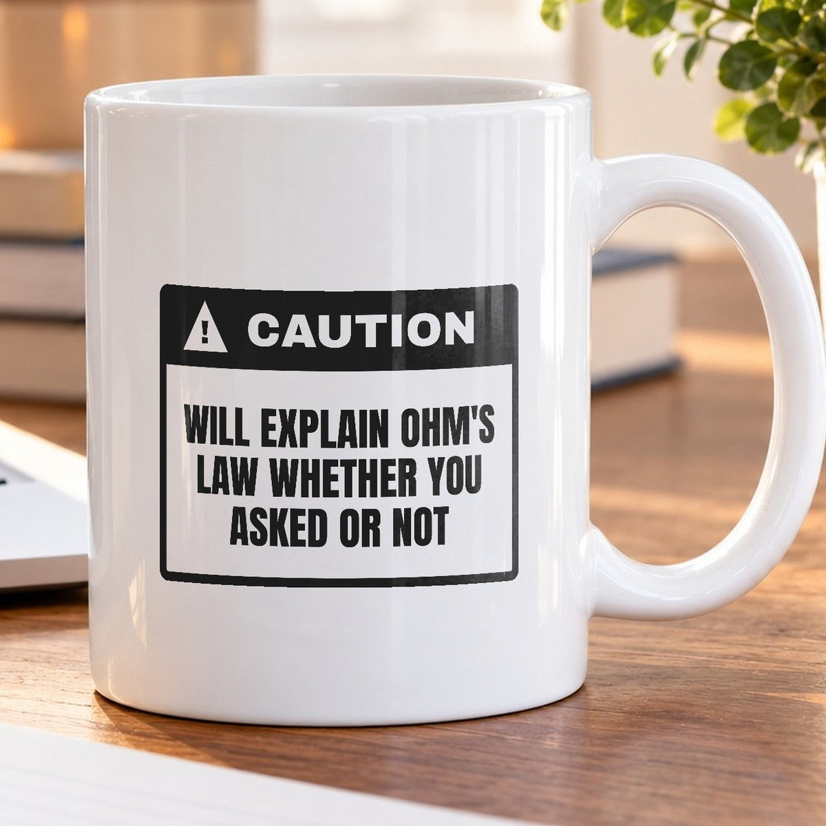 Electrician Coffee Mug Will Explain Ohm's Law - photo 5