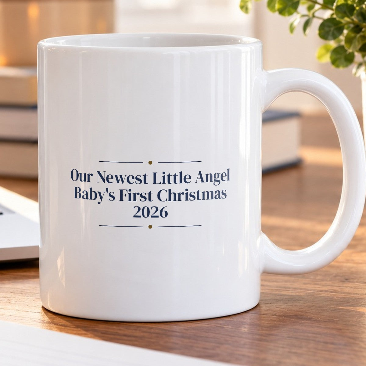 Our Newest Little Angel Baby's First Christmas 2026 Coffee Mug - photo 5