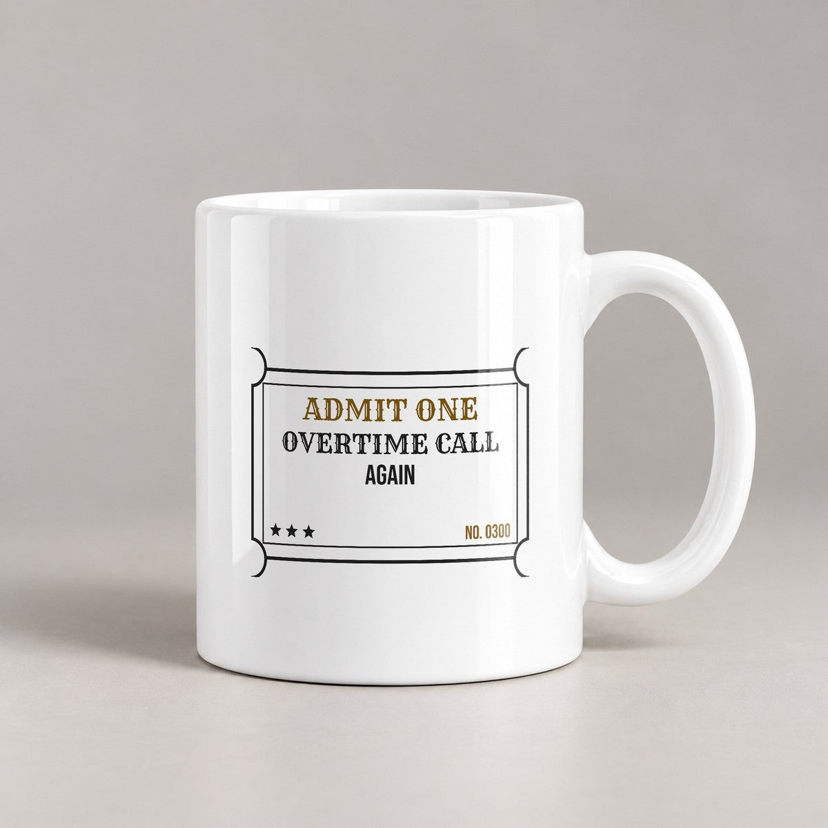 Electrician Coffee Mug Overtime Call Again - photo 1