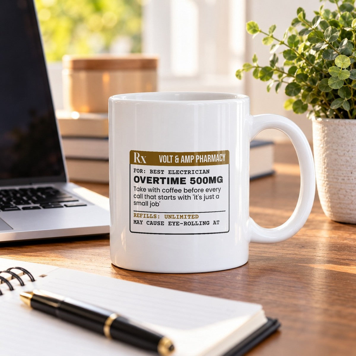 Overtime 500mg Coffee Mug For Electricians - photo 3