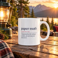 Funny Christmas Coffee Mug Paper Math Definition Two Inches Short - photo 1