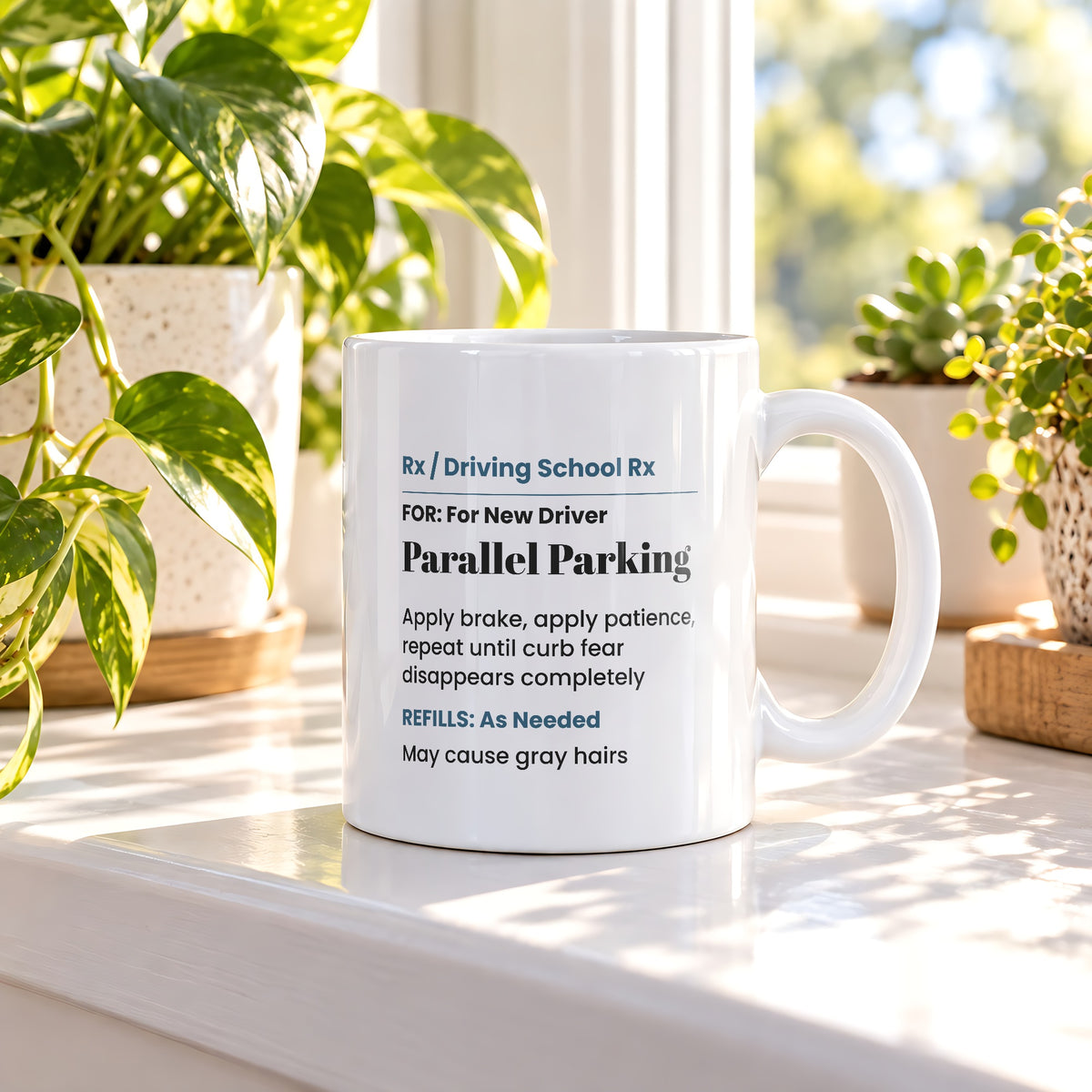 Funny Dad Coffee Mug Parallel Parking Prescription For Dad - photo 2