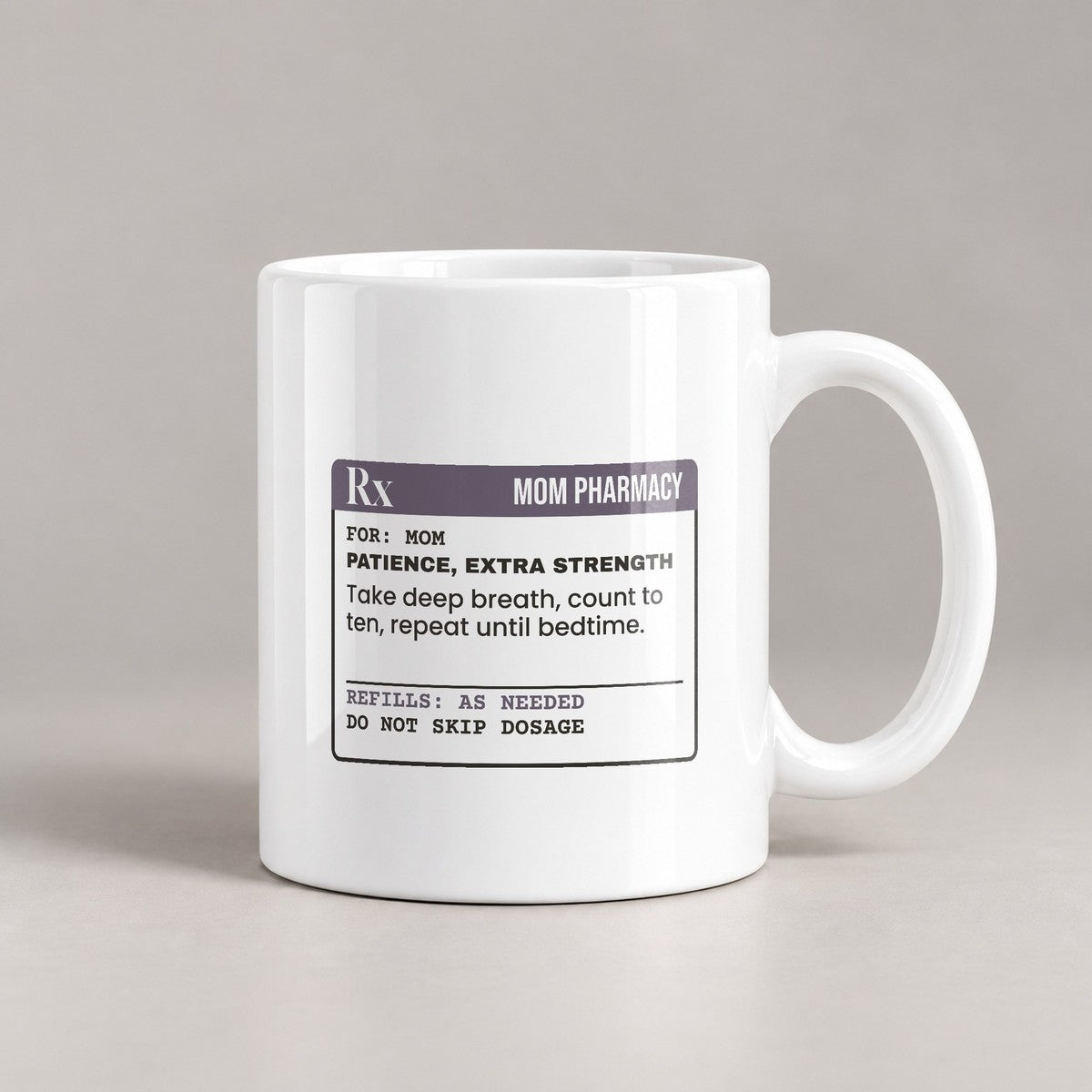 Patience Coffee Mug "Extra Strength Do Not Skip" - photo 3