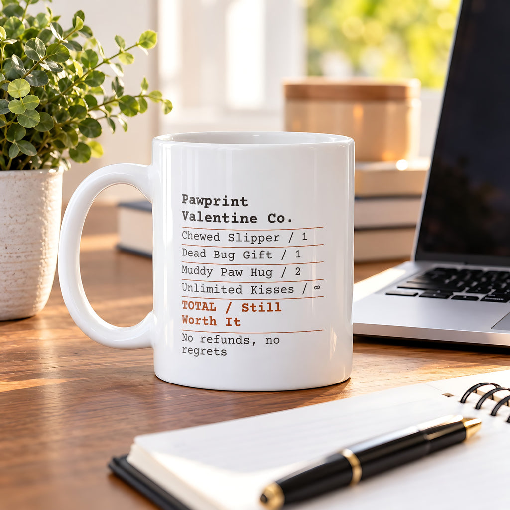 Funny Dog Coffee Mug Love Receipt Still Worth It For Dog Lovers - photo 4