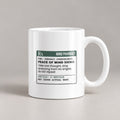 Overthinker Coffee Mug Peace Of Mind Prescription - photo 1