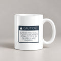 Funny Running Coffee Mug Caution Runner Says It's Perfect Out - photo 1