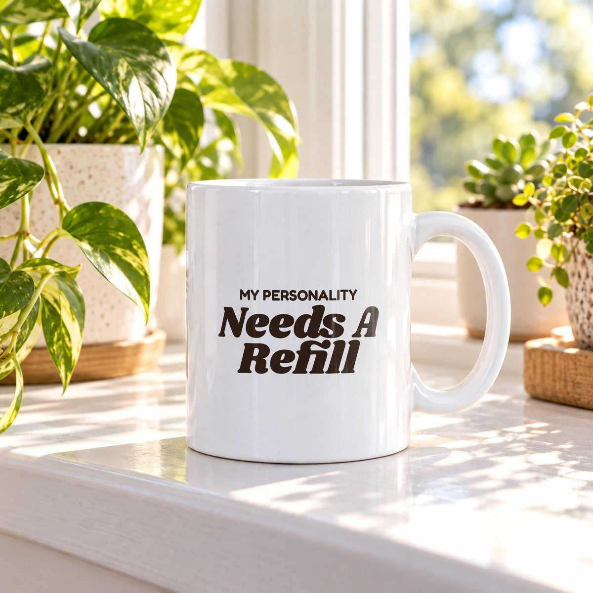 Funny Coffee Mug My Personality Needs A Refill - photo 3