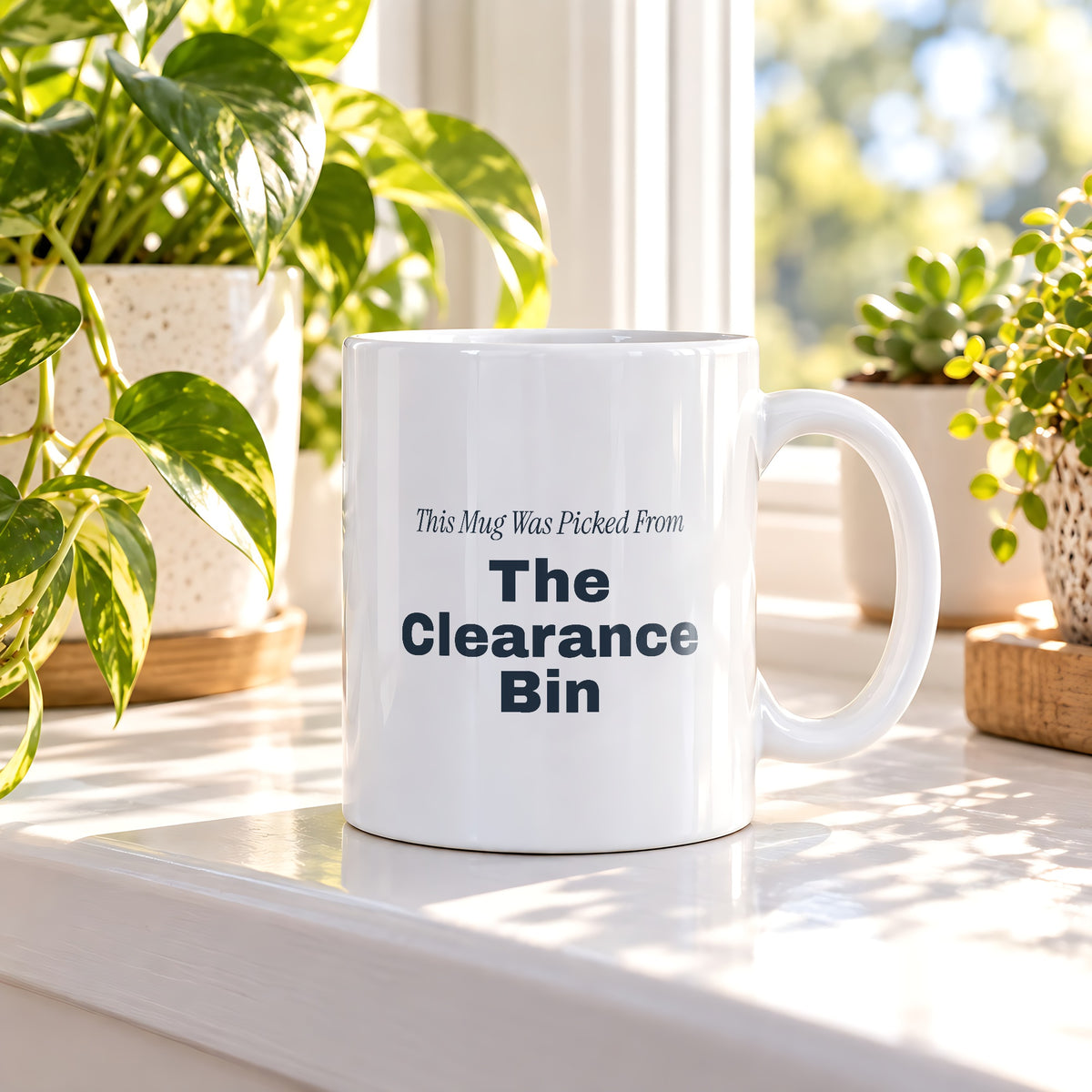 Funny White Elephant Coffee Mug Picked From The Clearance Bin - photo 1