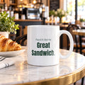 Funny Golf Coffee Mug Played 18 Had One Great Sandwich For Golfers - photo 1