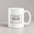 Funny Labrador Coffee Mug Admit One Pond Swim Towel Sold Separately - photo 1