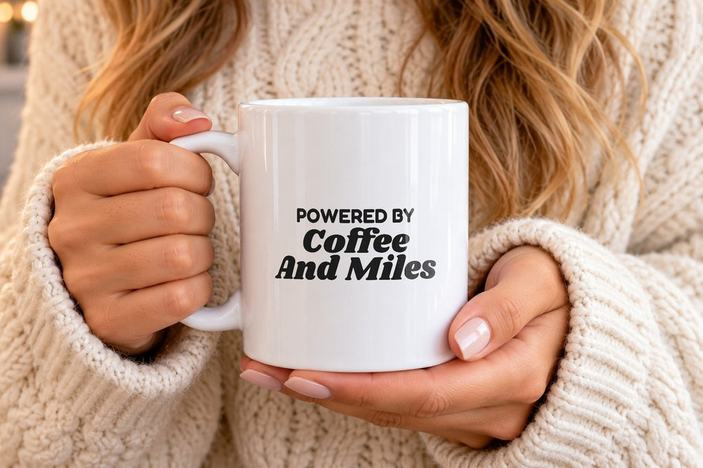 Powered By Coffee And Miles Coffee Mug For Drivers - photo 4