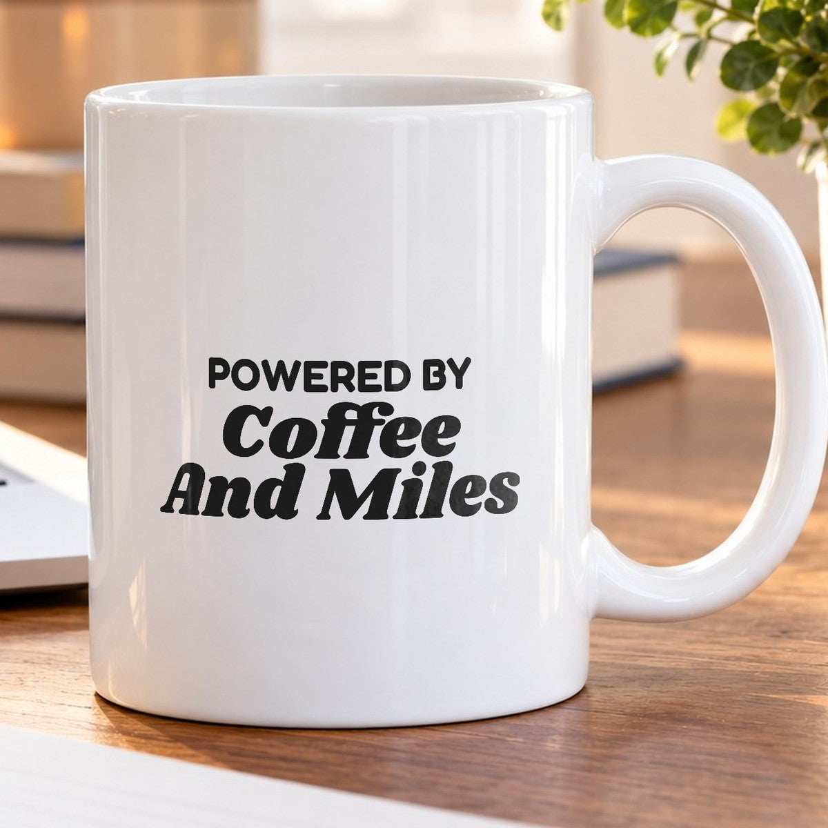 Powered By Coffee And Miles Coffee Mug For Drivers - photo 5