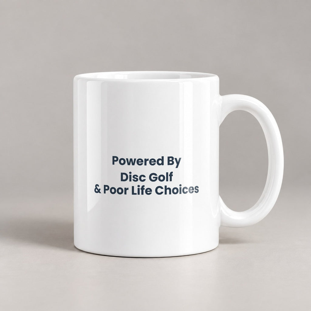 Disc Golf Coffee Mug Powered By Disc Golf - photo 2