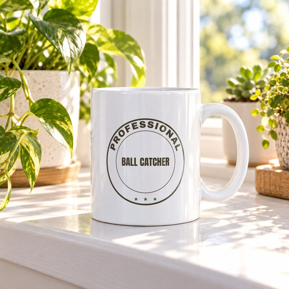 Professional Ball Catcher Coffee Mug For Dog Lovers - photo 1