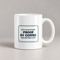 Funny Math Coffee Mug Proof By Coffee QED Before 8 AM For Math Teachers - photo 1