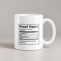 Math Lover Coffee Mug Proof Facts 0% Common Sense - photo 1