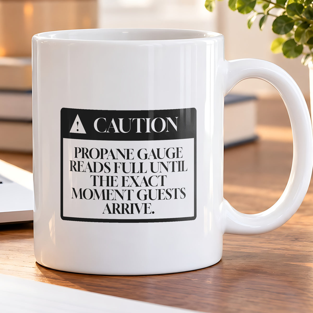 Funny Grill Dad Coffee Mug Propane Gauge Lies For Dad - photo 5