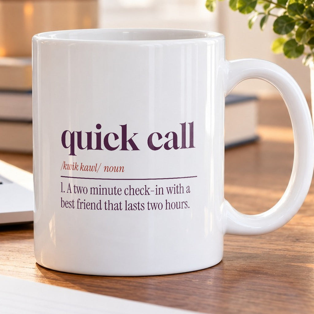 Funny Bestie Coffee Mug Quick Call Dictionary Definition For BFF - photo 5