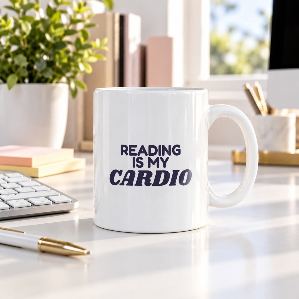 Funny Reading Mug Reading Is My Cardio For Book - photo 2