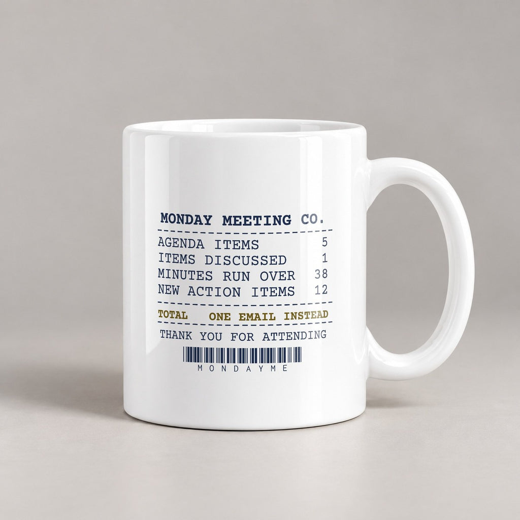 Funny Work Mug One Email Instead For Boss - photo 1