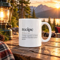 Recipe Dictionary Coffee Mug For Cooking Lovers - photo 1
