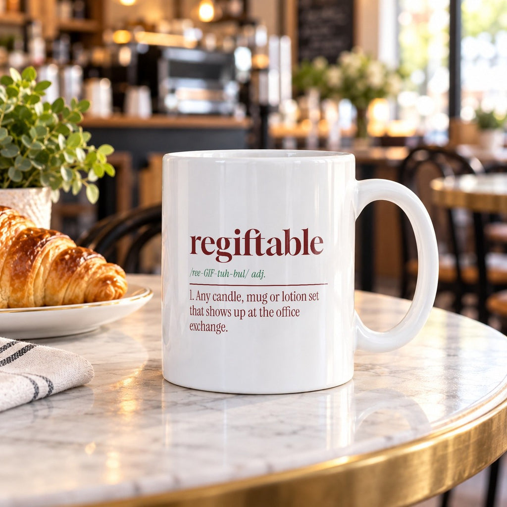 Funny Christmas Coworker Coffee Mug Regiftable Dictionary Definition - photo 2