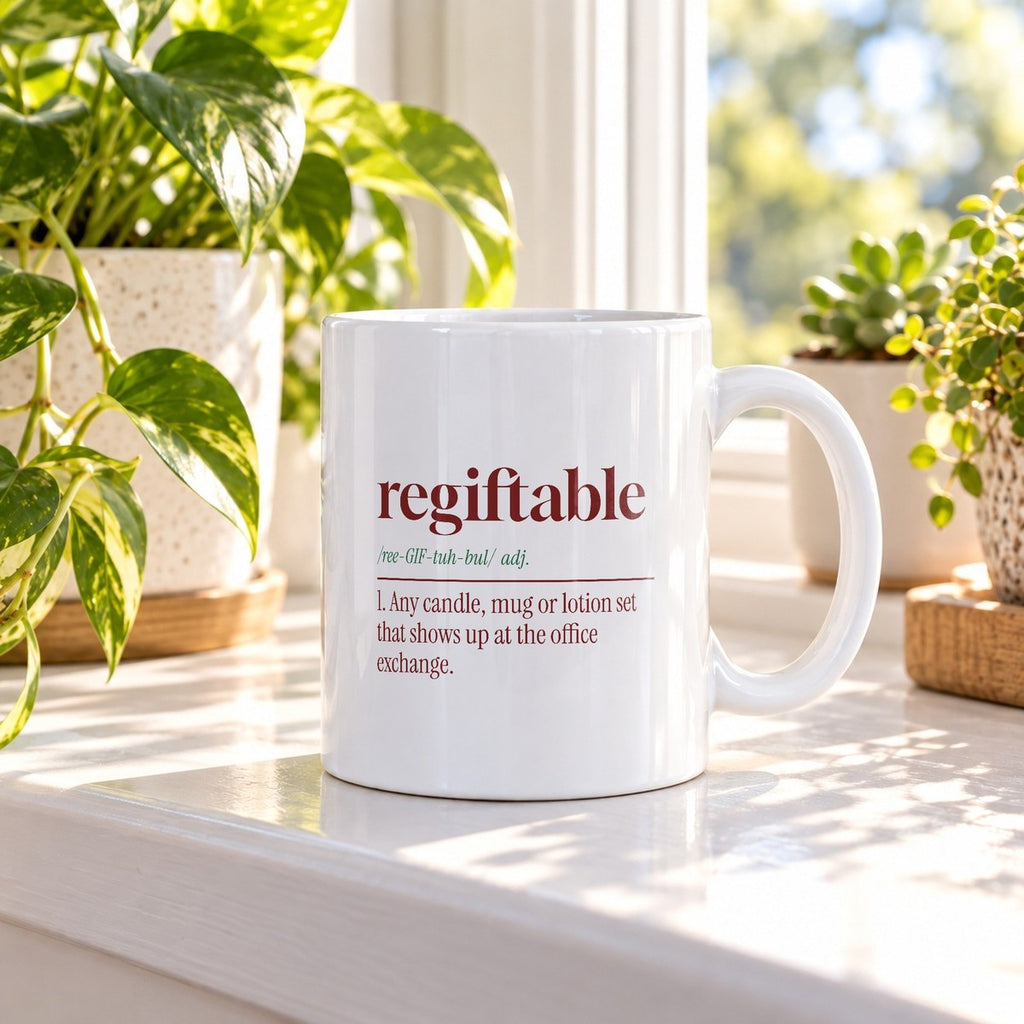 Funny Christmas Coworker Coffee Mug Regiftable Dictionary Definition - photo 3