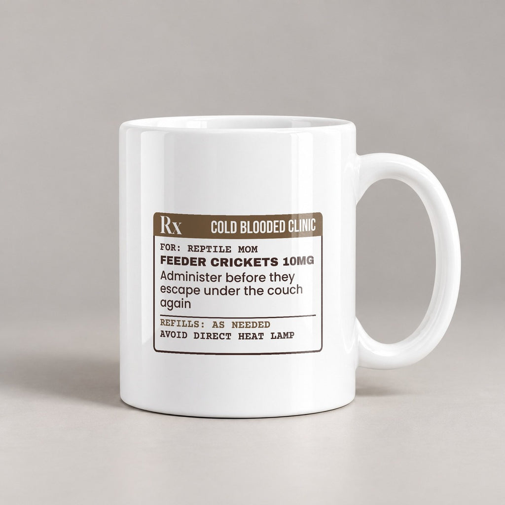 Reptile Mom Coffee Mug Rx Feeder Crickets - photo 3