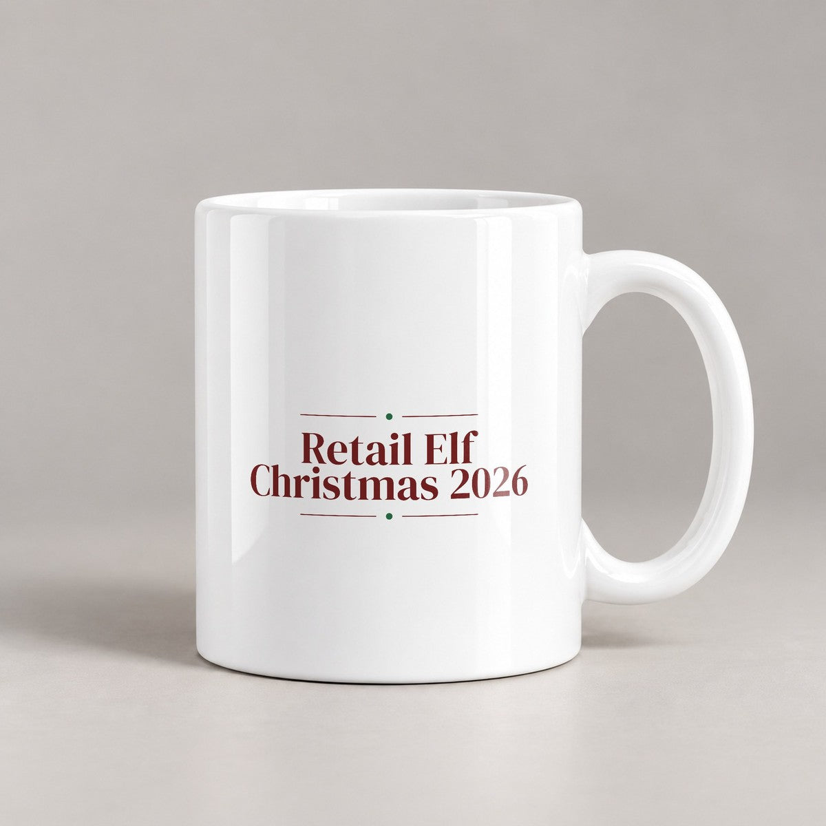 Christmas Retail Coffee Mug Retail Elf Christmas 2026 For Store Staff - photo 1