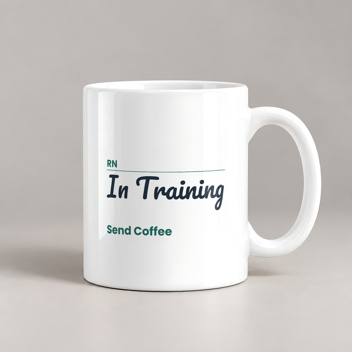 RN In Training Coffee Mug Funny Nursing Student Sign For Nurses - photo 1
