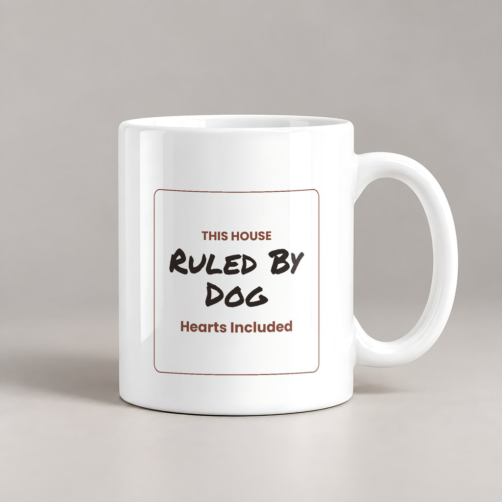 Funny Dog Coffee Mug This House Ruled By Dog For Dog Lovers - photo 1