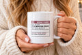 Funny Mom Prescription Coffee Mug Five Minutes Peace For Wife - photo 1