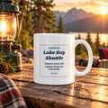 Funny Boat Captain Coffee Mug Lake Day Shuttle Boarding Pass - photo 1