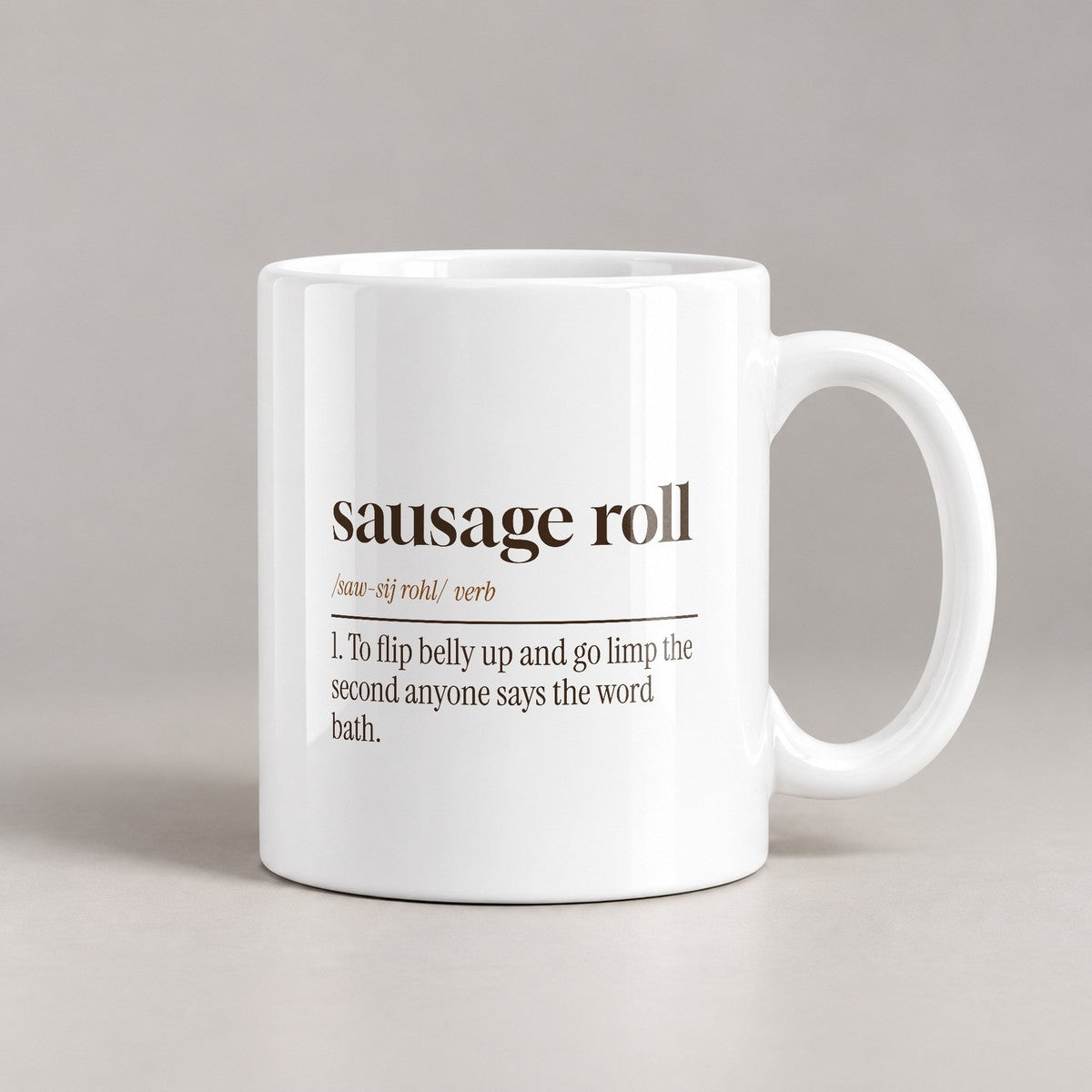 Funny Dachshund Coffee Mug Sausage Roll Dictionary For Doxie Moms - photo 3