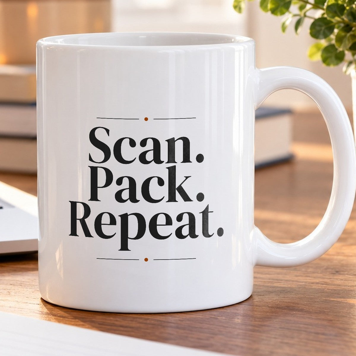 Warehouse Worker Coffee Mug Scan Pack Repeat - photo 5