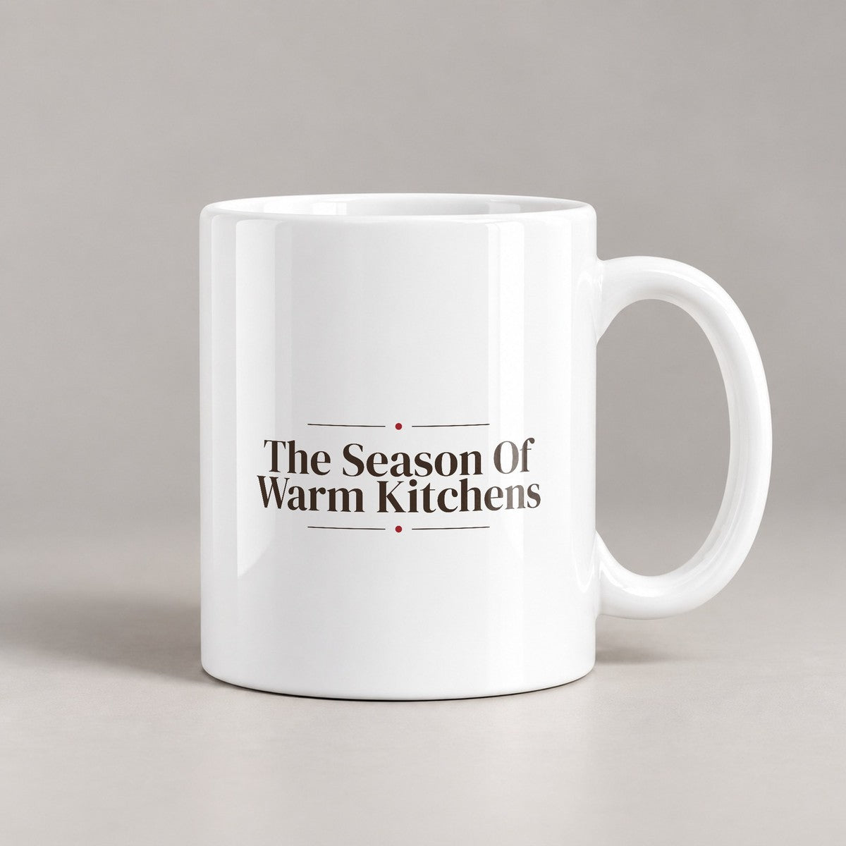 Christmas Coffee Mug The Season Of Warm Kitchens - photo 3